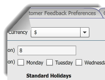 Organization_preferences Set your organization preferences through the administration settings